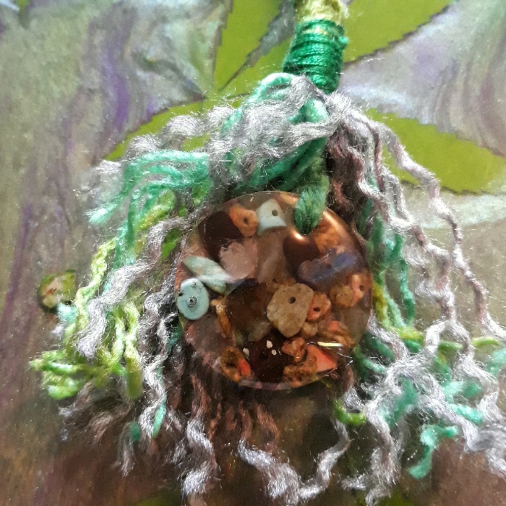 Hairwrap green - Picture 2 of 3